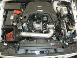 Spectre 2018 Jeep Wrangler V6-3.6L F/I Air Intake Kit - Polished w/Red Filter thumbnail 5