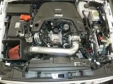 Spectre 2018 Jeep Wrangler V6-3.6L F/I Air Intake Kit - Polished w/Red Filter thumbnail 6