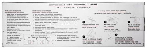 Spectre Universal Intake Tube Kit 3in. - Aluminum - Black thumbnail 5