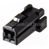 NAMZ AMP 040 Series 2-Position Female Wire Plug Housing Connector (HD 72912-01BK) thumbnail 1