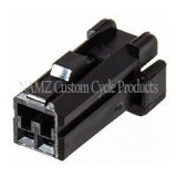 NAMZ AMP 040 Series 2-Position Female Wire Plug Housing Connector (HD 72912-01BK) thumbnail 2