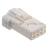 NAMZ JST 4-Position Female Connector Receptacle w/Wire Seal (HD 69200306) thumbnail 2