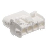 NAMZ AMP Mate-N-Lock 4-Position Male Wire Cap Connector w/Wire Seal thumbnail 2