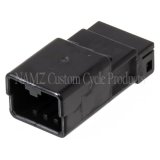 NAMZ AMP 040 Series 4-Position Male Wire Cap Housing Connector (HD 72904-01BK) thumbnail 2