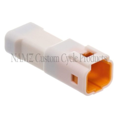NAMZ JST 3-Position Male Connector Tab w/Wire Seal thumbnail 1