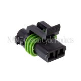 NAMZ Delphi-Packard Weatherpack 2-Position Female Wire Connector w/Seals thumbnail 2