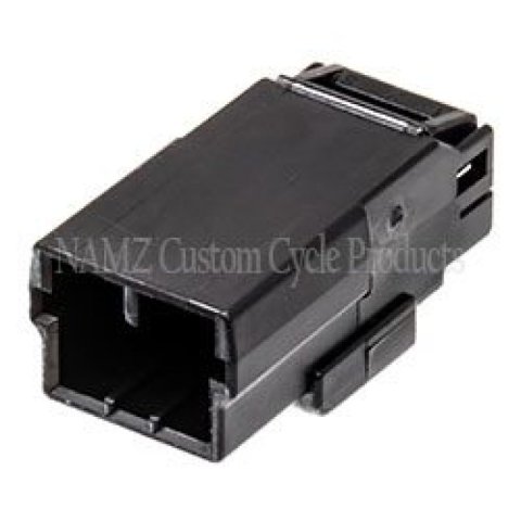 NAMZ AMP Multilock 3-Position Male Wire Cap Housing (HD 73103-96BK) thumbnail 1