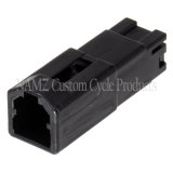 NAMZ AMP 040 Series 2-Position Male Wire Cap Housing Connector (HD 72902-01BK) thumbnail 1