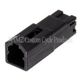 NAMZ AMP 040 Series 2-Position Male Wire Cap Housing Connector (HD 72902-01BK) thumbnail 2