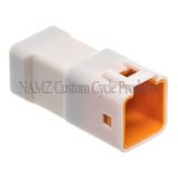 NAMZ JST 8-Position Male Connector Tab w/Wire Seal thumbnail 1