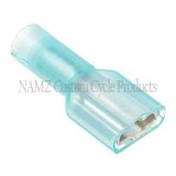 NAMZ Fully Insulated .25in. Female Quick Disconnect Terminals 16-14g (25 Pack) thumbnail 1