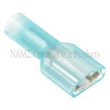 NAMZ Fully Insulated .25in. Female Quick Disconnect Terminals 16-14g (25 Pack) thumbnail 2