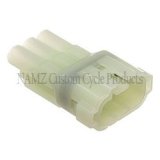 NAMZ HM Sealed Series 3-Position Male Connector (Single) thumbnail 1