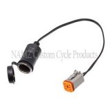 NAMZ 11-20 V-Twin Softail Power Port w/Dust Cover (For CAN/Bus Models) thumbnail 1