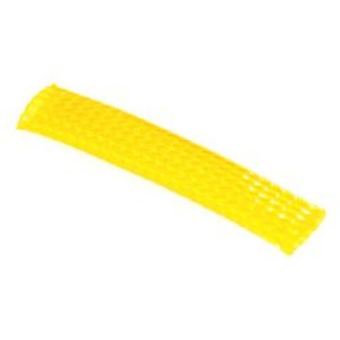 NAMZ Braided Flex Sleeving 10ft. Section (3/8in. ID) - Yellow thumbnail 2