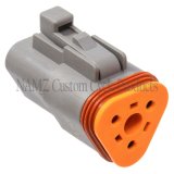 NAMZ Deutsch DT Series 3-Wire Plug & Wedgelock - Grey (HD 72133-94GY) thumbnail 1