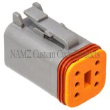 NAMZ Deutsch DT Series 6-Wire Plug & Wedgelock - Grey (Repl. HD 72136-94GY) thumbnail 1