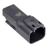 NAMZ Deutsch DT Series 2-Wire Receptacle & Wedgelock - Black (HD 72102-94BK) thumbnail 1