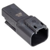 NAMZ Deutsch DT Series 2-Wire Receptacle & Wedgelock - Black (HD 72102-94BK) thumbnail 2
