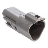 NAMZ Deutsch DT Series 3-Wire Receptacle & Wedgelock - Gray (HD 72123-94GY) thumbnail 1