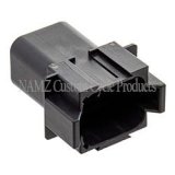 NAMZ Deutsch DT Series 8-Wire Receptacle & Wedgelock - Black (HD 72108-94BK) thumbnail 2