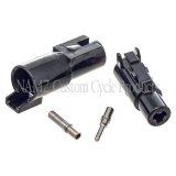 NAMZ Deutsch HD Series 1-Position Male & Female Connectors w/Solid Terminals (HD 72180-94/72181-94) thumbnail 1