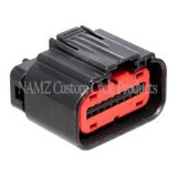 NAMZ 12-20 V-Twin FX Models AMP 18-Position Female Connector Kit w/Terminals (HD 72664-12) thumbnail 2