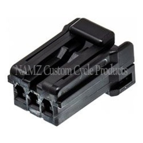 NAMZ AMP Multilock 3-Position Female Wire Plug Housing (HD 73153-96BK) thumbnail 1