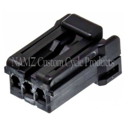 NAMZ AMP Multilock 3-Position Female Wire Plug Housing (HD 73153-96BK) thumbnail 2
