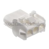 NAMZ AMP Mate-N-Lock 3-Position Male Wire Cap Connector w/Wire Seal thumbnail 1