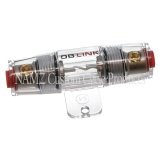 NAMZ AMP Power 4/8g In Line AGU Fuse Holder Nickel-Plated (Single) thumbnail 2