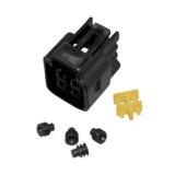 NAMZ Metric 4-Position Female Connector Kit Incl. Wire Seals/Terminals/Locking TPA (Single) thumbnail 1