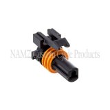 NAMZ Delphi-Packard Weatherpack 1-Position Female Wire Connector w/Seals thumbnail 2