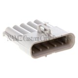 NAMZ Delphi-Packard Weatherpack 5-Position Male Wire Connector w/Seals thumbnail 2