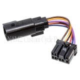 NAMZ 97-13 Road King/Electra Glide Plug-N-Play Rear Fender Harness Adapter (10-13 Harness Retrofit) thumbnail 1