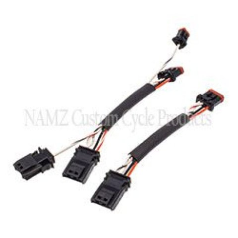 NAMZ 2012+ V-Twin Dyna Handlebar Control Xtension Harness 4in. thumbnail 1