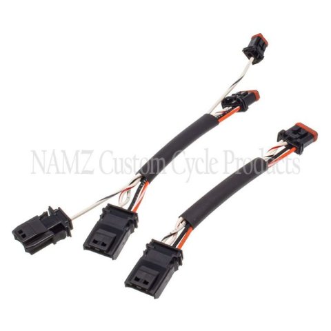 NAMZ 2012+ V-Twin Dyna Handlebar Control Xtension Harness 4in. thumbnail 2