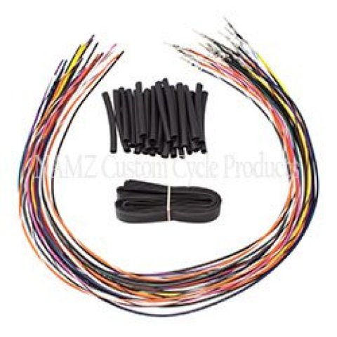 NAMZ 07-13 Baggers (Excl TBW) Handlebar Switch Wire Extensions 24in. (Cut & Solder/Max 20in. Apes) thumbnail 2