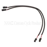 NAMZ 08-23 HD Models w/Heated Grips Plug-N-Play Heated Grip Extensions 18in. thumbnail 2