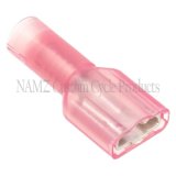NAMZ Fully Insulated .25in. Female Quick Disconnect Terminals 22-18g (25 Pack) thumbnail 2