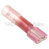NAMZ Heat Sealable .25in. Female Quick Disconnect Terminals 22-18g (25 Pack) thumbnail 1