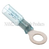 NAMZ Heat Sealable .25in. Ring Terminals 16-14 (25 Pack) thumbnail 2