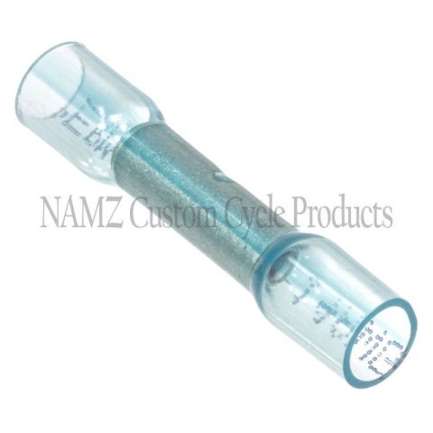 NAMZ Heat Sealable Butt Connector Terminals 16-14g (25 Pack) thumbnail 2