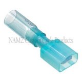 NAMZ Heat Sealable .25in. Male Quick Disconnect Terminals 16-14g (25 Pack) thumbnail 1