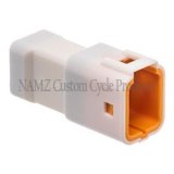 NAMZ JST 6-Position Male Connector Tab w/Wire Seal (HD 69201163) thumbnail 1