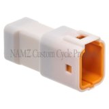 NAMZ JST 6-Position Male Connector Tab w/Wire Seal (HD 69201163) thumbnail 2