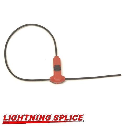 NAMZ Lightning Splice Kit T-Connection 18-22g 1-Wire to 1-Wire (5 Pack) thumbnail 2