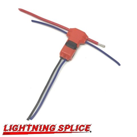 NAMZ Lightning Splice Kit T-Connection 18-22g 2-Wire to 2-Wire (5 Pack) thumbnail 2
