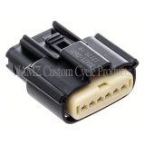 NAMZ 08-23 Molex MX-150 6-Position Female Connector Throttle Control Actuator - Blk (HD 72483-08BK) thumbnail 2