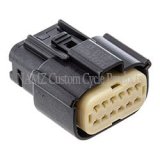 NAMZ 07-23 Touring/LiveWire Models Molex MX-150 12-Position Female Connector - Black (HD 72487-07BK) thumbnail 2